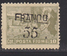 STAMPS-ITALY-FIUME-1919-UNUSED-NO GUM-SEE-SCAN - Fiume