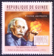 Guinea 2011 MNH, 90th Ann Of Nobel Prize Physics Einstein - Albert Einstein