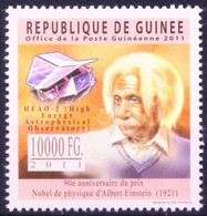 Guinea 2011 MNH, Nobel Einstein, High Energy Astrophysical Observatory - Albert Einstein