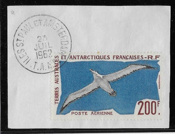 T.A.A.F. Poste Aérienne N°4 - Oblitéré - TB - Airmail