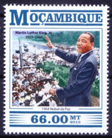 Mozambique 2015 MNH, Martin Luther King Jr. Nobel Prize Peace In 1964 - Martin Luther King