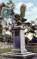CPA -  NEW  HAVEN - CONN -  Defenders Monument - - New Haven