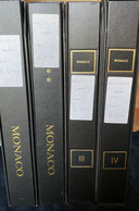 642 ** Monaco 1921/1989 - Collezione Montata In 4 Album GBE, Quasi Completa Del Periodo. Cat. 7549,00. SPL - Collections, Lots & Séries