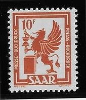 Sarre N°258 - Neuf ** Sans Charnière - TB - Unused Stamps