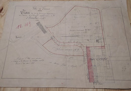 Plan D'usine De Chézelles à Fismes J;Beucher 1916 - Autres Plans