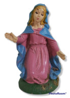 98908 Pastorello Presepe - Statuina In Plastica - Madonna - Christmas Cribs