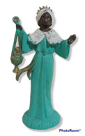 98899 Pastorello Presepe - Statuina In Plastica - Re Magio - Presepi