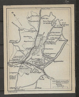 CARTE PLAN 1910 - ITINÉRAIRE ETIVAL RAON L'ÉTAPE PIERRE PERCÉE HAUT JEANDON FORGE EVRARD MOYENMOUTIER - Topographical Maps