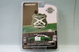 Greenlight - DODGE CHARGER PURSUIT 2018 - Carabineros De Chile Réf. 30162 1/64 - Altri & Non Classificati