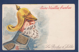 CPA [59] Nord > Lille Les Boches à Lille Satirique Caricature Signé LM 1916 Non Circulé éditeur Wartel - Lille