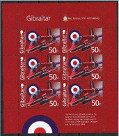 Gibraltar Plane Avion Red Arrow  MNH - Concorde