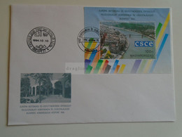 D184762   Hungary  -Cover - 1994   Organization CSCE/OSCE  Budapest - Storia Postale