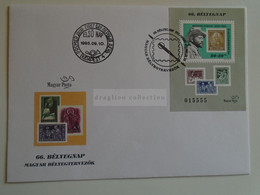 D184765   Hungary  - FDC  Cover -  1993 Stamp Day - Bélyegnap - Storia Postale