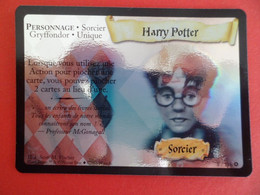 Harry Potter Trading Card Game 8/116 - 2001  - Ill. Fischer - Sorcier Harry Potter Gryffondor Unique Hologramme Wizards - Harry Potter