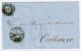 Portugal, 1857, # 12, Porto- Valença - Cartas & Documentos