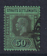 Straits Settlements: 1921/33   KGV    SG238    50c      Used - Straits Settlements