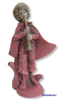 80098 Pastorello Presepe - Statuina In Plastica - Musicante - Nacimientos - Pesebres