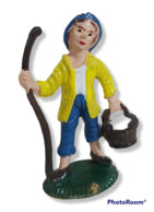 74575 Pastorello Presepe - Statuina In Plastica - Viandante - Presepi