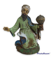 13034 Pastorello Presepe - Statuina In Plastica - Re Magio - Presepi