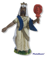 74322 Pastorello Presepe - Statuina In Plastica - Re Magio - Crèches De Noël