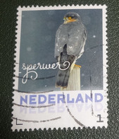 Nederland - NVPH - 3013 - Vogels - 2017 - Persoonlijk Gebruikt - Cancelled - Vogels - Sperwer - Sellos Privados