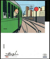 TRV-BL12A** - Tintin/Kuifje - Dentelé / Getand - Numéroté / Genummerd (J'ai Enlevé Le N° Car J'en Ai Plusieurs) BELGIQUE - Philabédés (cómics)