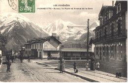 FR65 PIERREFITTE - MTIL - Bureau De Poste Et Avenue De La Gare - Animée - Belle - Altri & Non Classificati