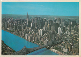 USA - New York - Queensboro Bridge In The Foreground - Aerial View - Nice Stamp - Queens