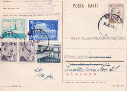 TURQUIE   1959  ENTIER POSTAL/GANZSACHE/POSTAL STATIONERY CARTE DE BEYOGLU - Ganzsachen