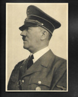 DR Portraitkarte Hitler / Satzfrankatur Nr.806-806 SSt München - War 1939-45