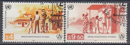 UNITED NATIONS Vienna 69-70,used - Oblitérés