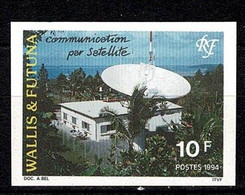 Wallis & Futuna Space 1994 Ariane V 62 And Communications By Satellite  IMPERF - Non Classificati