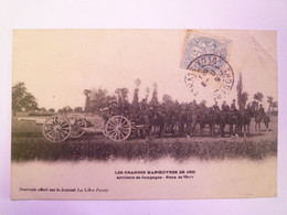 2021 - 3317  LES GRANDES MANOEUVRES De 1905  :  Artillerie De Campagne  -  Pièce De 75m/m   XXX - Ohne Zuordnung