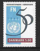 Denmark 1995 50 Years  United Nations Mi 1095  MNH(**) - Neufs