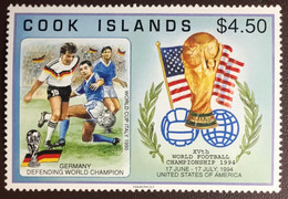 Cook Islands 1994 World Cup MNH - Cook Islands