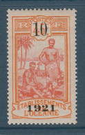 OCEANIE N° 45 SURCHARGE * - Unused Stamps