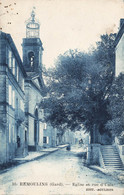 France (30 Gard) - Remoulins - Eglise Et Rue D'Uzès - Remoulins