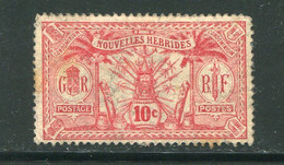NOUVELLES HEBRIDES- Y&T N°28- Oblitéré - Used Stamps