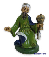 30089 Pastorello Presepe - Statuina In Plastica - Re Magio - Weihnachtskrippen