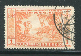 NOUVELLES HEBRIDES- Y&T N°183- Oblitéré - Used Stamps