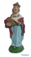 30114 Pastorello Presepe - Statuina In Plastica - Re Magio - Nacimientos - Pesebres