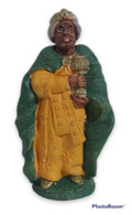 30117 Pastorello Presepe - Statuina In Plastica - Re Magio - Presepi