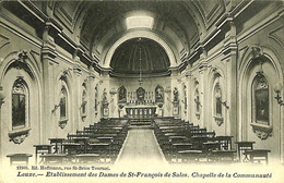 035 596 - CPA - Belgique - Leuze - Etablissement Des Dames De St-François De Sales - Chapelle De La Communauté - Leuze-en-Hainaut