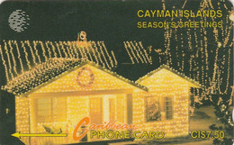 Cayman Islands, CAY-7A, Seasons Greetings, Christmas, 2 Scans..    7CCIA - Kerstmis