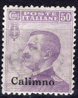 Egeo - Calino (Calimno) 50 Centesimi ** MNH - Ägäis (Calino)