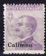 Egeo - Calino (Calimno) 50 Centesimi * MH - Ägäis (Calino)