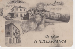 A809 UN SALUTO DA VILLAFRANCA IN LUNIGIANA - Massa