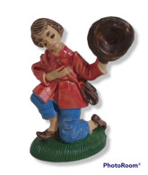 33942 Pastorello Presepe - Statuina In Plastica - Viandante - Christmas Cribs