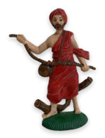 33923 Pastorello Presepe - Statuina In Plastica - Viandante - Nacimientos - Pesebres