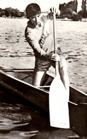CANOE : OLYMPIC (1968) And WORLD (1970) CHAMPION : IVAN PATZAICHIN / ROMANIA - CARTE VRAIE PHOTO / REAL PHOTO (ai083) - Rowing